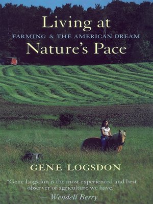 cover image of Living at Nature's Pace